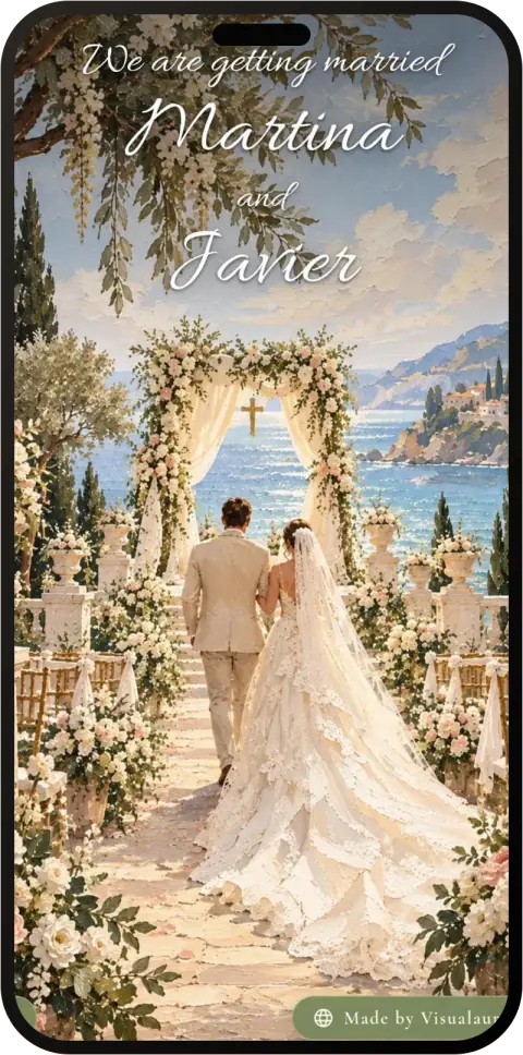 Amalfi Coast wedding — second screen