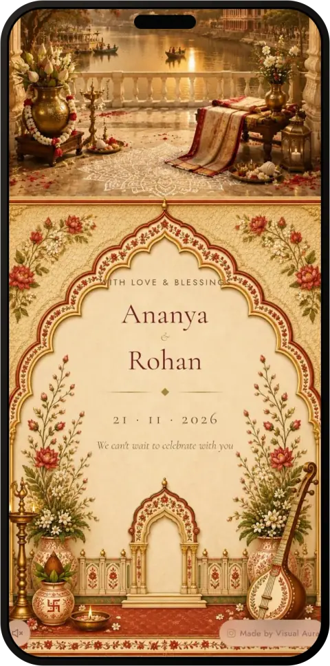 Bengali wedding — second screen