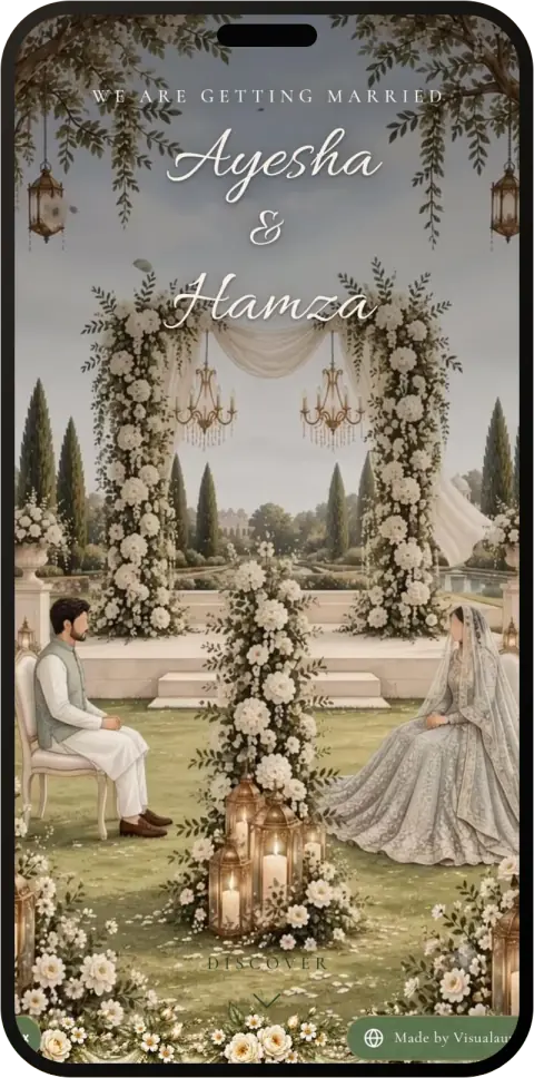 Sage Garden wedding — second screen